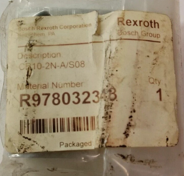 NEW BOSCH REXROTH CB10-2N-A/S08 CHECK VALVE MANIFOLD BLOCK R978032348