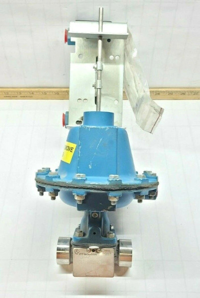 NEW ITT DIAFLO 3/4" AIR OPERATED SOCKET WELD DIAPHRAGM VALVE .75-2470-R2-34-3214