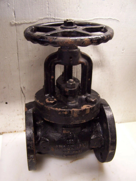 NEW STOCKHAM 2-1/2" CAST IRON GATE VALVE 190-2 200 OWG 125S