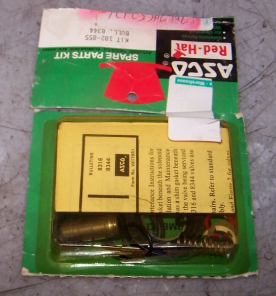NEW ASCO RED HAT SPARE PARTS REPLACEMENT KIT 182-855