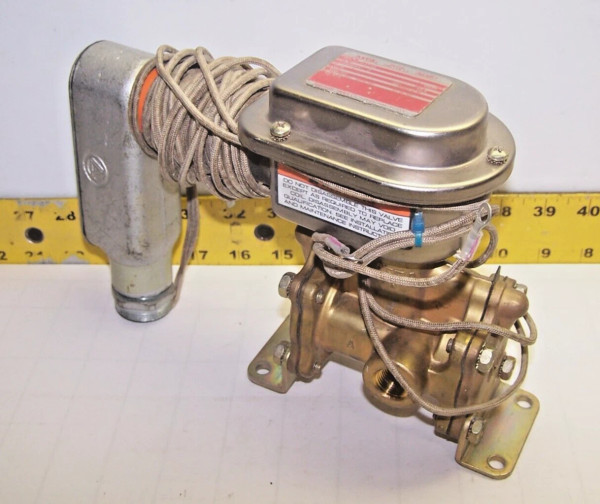 ASCO SOLENOID VALVE 3/8" NPT 120V 60 Hz 10.5 WATTS 10-175 PSI NPL8316A54E