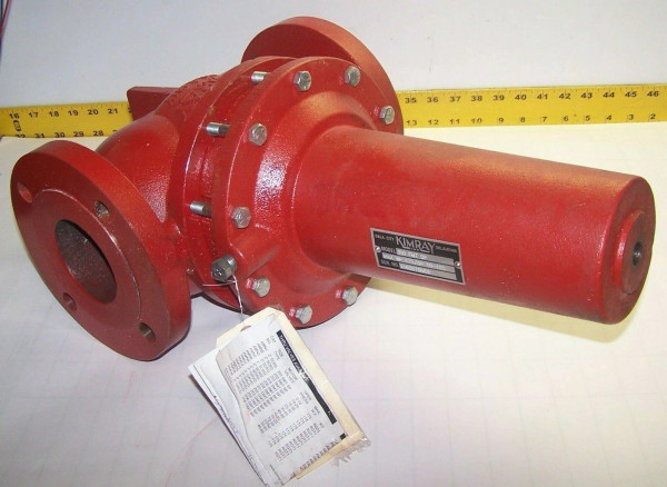 KIMRAY 3" LOW PRESSURE MOTOR VALVE MAX WP 175 / OP 10-100 MODEL 310 FMT BP