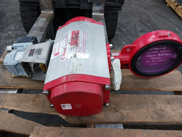 New Bray 8" Pneumatic Actuated Valve Masoneilan SV-II SV-12-3112311 Positioner