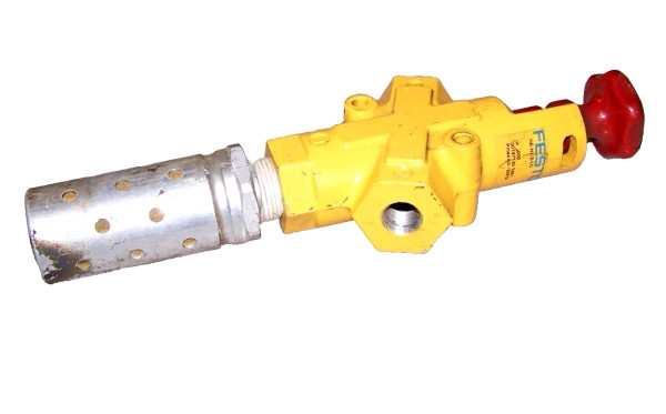 FESTO SAFETY SHUT-OFF VALVE 1/2" NPT 150 PSI MAX HE-N1/2-LO