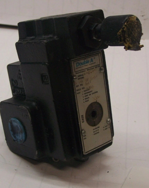 DOUBLE A HYDRAULIC VALVE 1000Psi 6 PORT B-06-1M10A4
