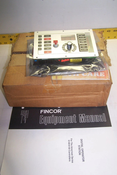 NEW FINCOR DC MOTOR CONTROL BOARD DIGITAL OPERATOR STATION DOSMP3 9123-H