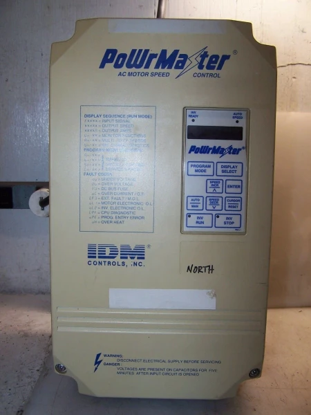 IDM 7.5 HP AC VFD VARIABLE FREQUENCY DRIVE 460 VAC MODEL G3S46007