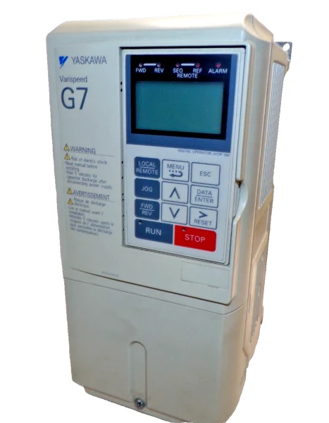 YASKAWA 1 HP G7 VARISPEED VFD DRIVE 480 VAC CIMR-G7U40P7