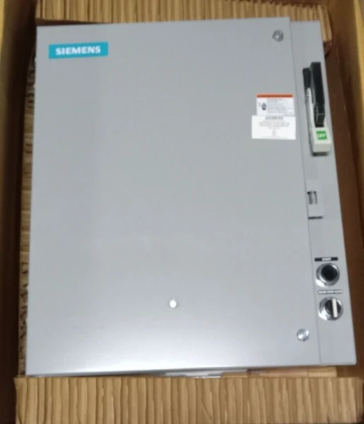 NEW SIEMENS SIZE 1 PUMP CONTROL PANEL FUSIBLE 3Ø 600 VAC 120/240 V COIL 87DUD6FA