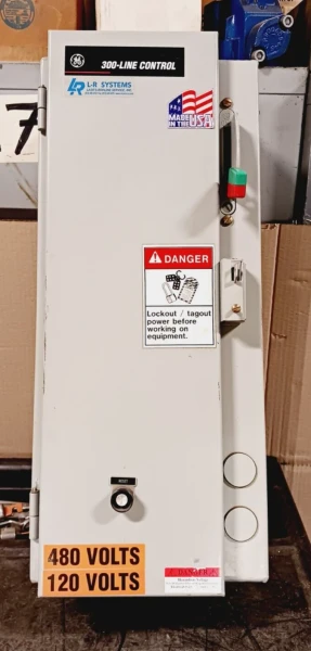 GE 300 LINE MOTOR CONTROL 30A CIRCUIT BREAKER S-1 MOTOR STARTER CR307CX#2-HBCA