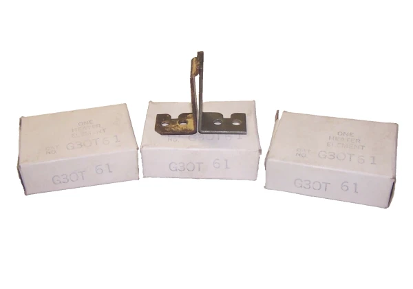 3) NEW ITE / SIEMENS / GOULD OVERLOAD HEATER ELEMENTS G30T61 LOT OF 3