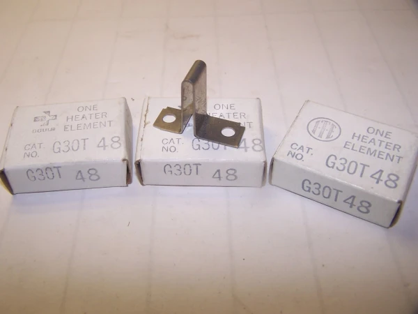 3) NEW GOULD G30T48 OVERLOAD HEATER ELEMENT LOT OF 3
