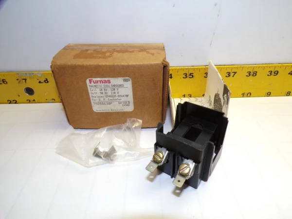 NEW FURNAS REPLACEMENT MAGNETIC COIL 120 VAC 75D56630F