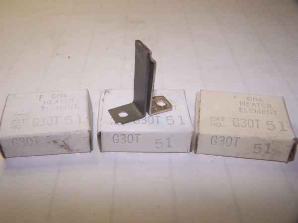 3) NEW G30T51 OVERLOAD HEATER ELEMENT LOT OF 3