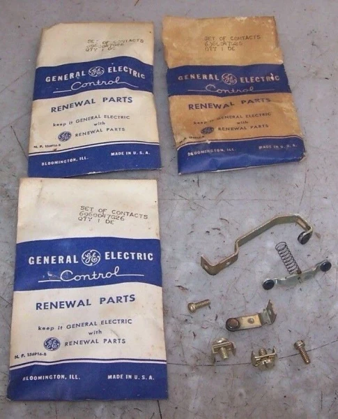 (3) NEW GE GENERAL ELECTRIC REPLACEMENT CONTACT KIT 6960047G26 LOT OF 3