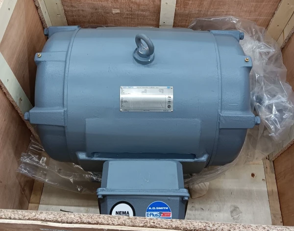 New A.O Smith Century 100 HP AC Motor 460 VAC 3Ø 1790 RPM 404T Frame C-393342-60