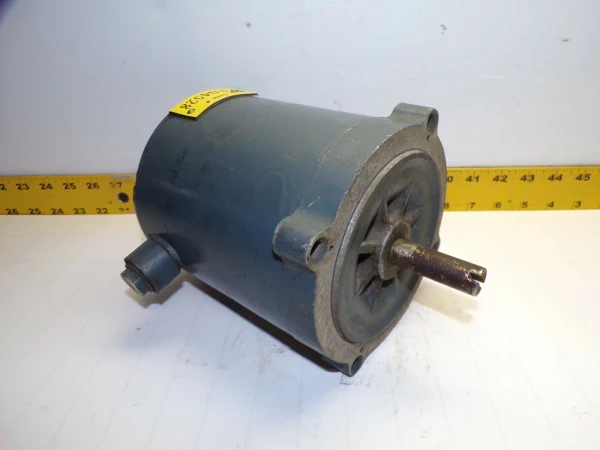 GE 1/6 HP AC ELECTRIC MOTOR 230/460 VAC 1725 RPM 3Ø 56CZ FRAME 5K32EG375
