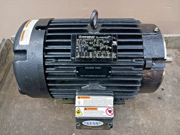 MARATHON ELECTRIC 5 HP TENV AC MOTOR 184TC 460V 4500 RPM 3PH 184TPFSB10224AA