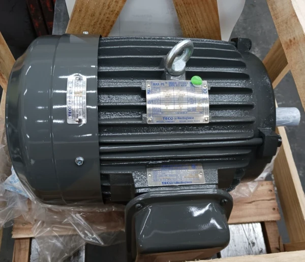 NEW TECO 7..5 HP AC ELECTRIC HAZARD LOC MOTOR 213T 230/460 VAC 3510 RPM TEFC
