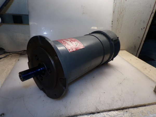 NEW PEERLESS MAGNA PM DC SERVO MOTOR 2300 RPM DPM48SS3 FRAME 158 VDC MAX TENV