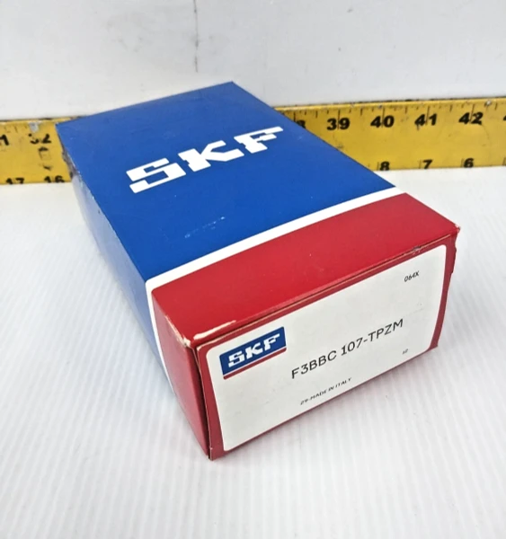 New SKF Three-Bolt Bracket Flanged Ball Bearing F3BBC 107-TPZM