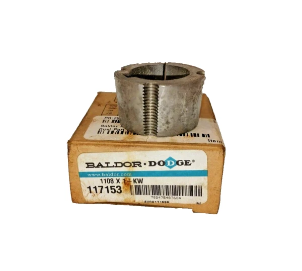 NEW BALDOR DODGE 117153 TAPER LOCK BUSHING 1108X1-KW