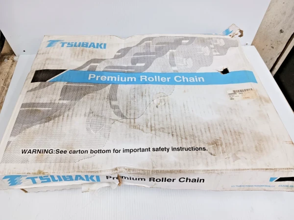 New Tsubaki RS-120 RIV 10' Ft Roller Chain 1-1/2" Pitch 7/8" Roller 1" ID 120T