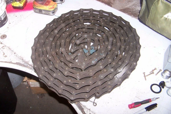 NEW 10 FT STEEL RIVITED ROLLER CHAIN 2" PITCH 160 MODEL C2080