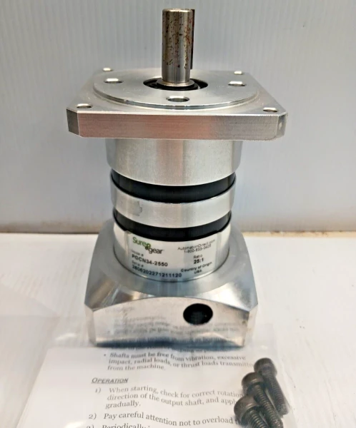 NEW AUTOMATION DIRECT 25:1 PLANETARY SURE GEAR BOX PGCN34-2550