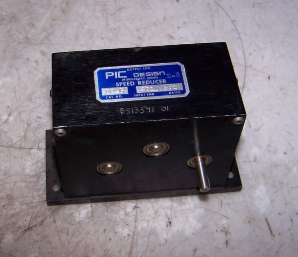 NEW PIC DESIGN 6:1 RATIO SPEED REDUCER SHAFT 1/4" DIA MODEL ES-5