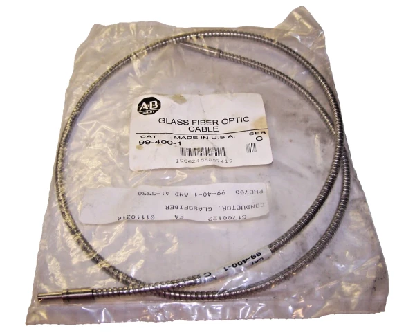 NEW ALLEN BRADLEY GLASS FIBER OPTIC CABLE 99-400-1 SERIES C