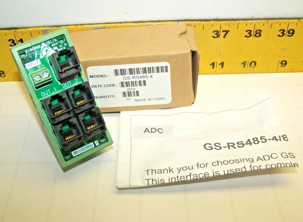 New ADC GS-Series Modbus Communication Interface Board GS-RS485-4