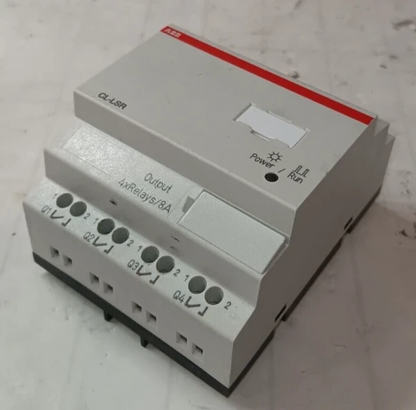 ABB 1SVR440713R0200 CL-LSR.CX12AC2 LOGIC I/O RELAY 10A 240 VAC 24 VDC 8 IN 4 OUT