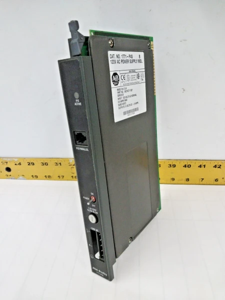 ALLEN BRADLEY 120 VAC POWER SUPPLY MODULE 1771-P4S SERIES B