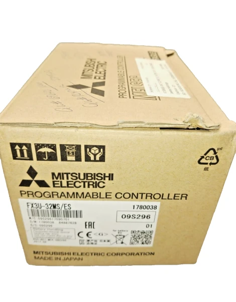 NEW MITSUBISHI MELSEC FX3U-32MS/ES PROGRAMMABLE CONTROLLER