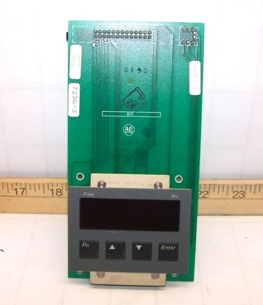 Allen-Bradley Display Control Circuit Board With Keypad A226 120772-8 01