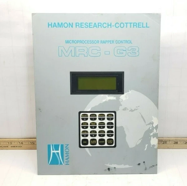 HAMON RESEARCH-COTTRELL MICROPROCESSOR RAPPER CONTROL 120 VAC MRC-G3 212841-B