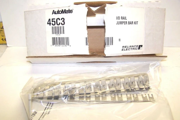 7) NEW RELIANCE AUTOMATE 45C3 I/O RAIL JUMPER BAR KIT 4 PIECES PER BOX LOT OF 7