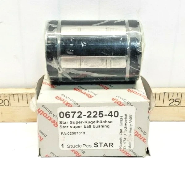 New Bosch Rexroth Star Super Ball Bushing 0672-225-40