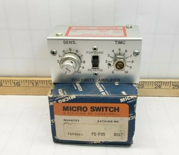 NEW HONEYWELL MICRO SWITCH LOGIC MODULE PROXIMITY AMPLIFIER 15 VAC FE-PA5