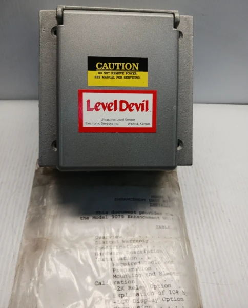 New Electronics Sensor 9075-2K-LCD Levil Devil Ultrasonic Level Sensor