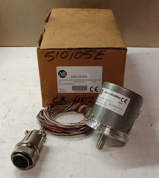 NEW ALLEN BRADLEY OPTICAL INCREMENTAL ENCODER 8-24 VDC 5000 845H-SJEB24DRY2C