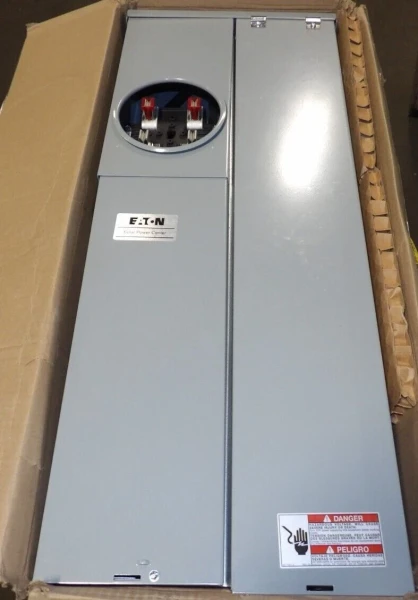 NEW EATON 200 AMP 20 S / 40 C SOLAR READY 3R MAIN BREAKER METER MBE2040PV200BTS