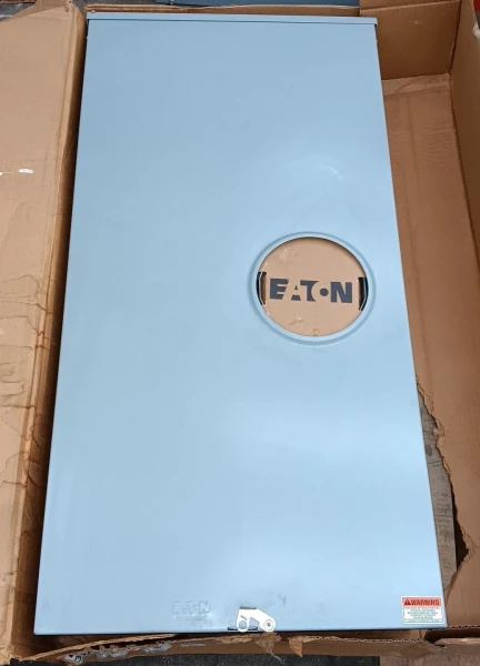 NEW EATON 400 / 320 AMP METER SOCKET RINGLESS 7-JAW 600V 3-PHASE UTH7330TCH