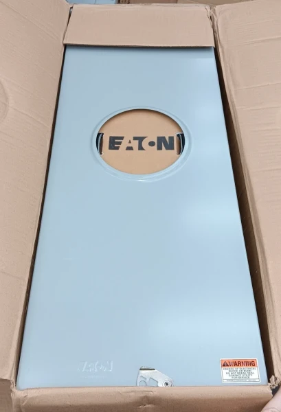 NEW EATON UTH5300TFLCH 400/320 AMP METER SOCKET RINGLESS 1-PHASE 600V 5-JAW