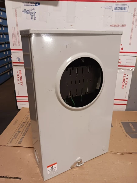 BROOKS MD 602U3010A13-055 30 AMP METER SOCKET RINGLESS 13T 3P/4W 600 VAC