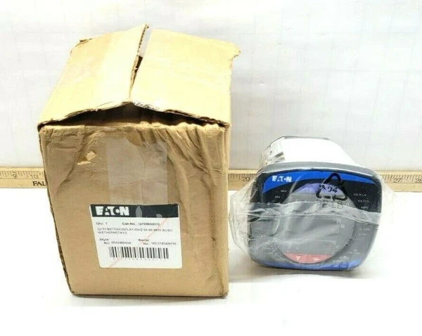 New Eaton IQ100 Multi-Unit Power Meter Display 90-265 VAC/VDC 60 Hz IQ150MA6512