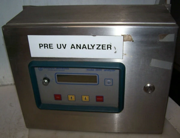 ORBISPHERE LABORATORIES OXYGEN HYDROGEN OZONE ANALYZER 3600 WITH SS ENCLOSURE