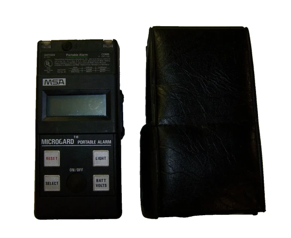 MSA MICROGARD PORTABLE ALARM W/ NICAD BATTERY PACK 478510