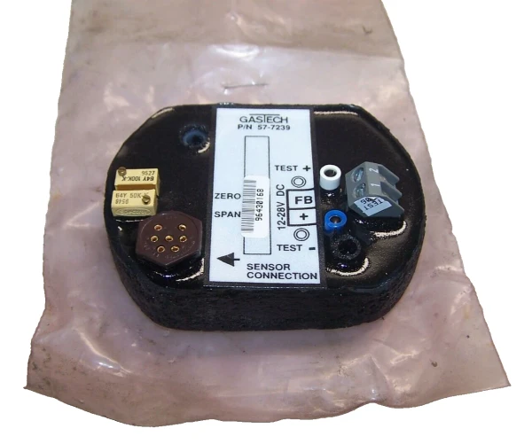 NEW GASTECH GAS MONITOR MODULE 12-28 VDC 57-7239